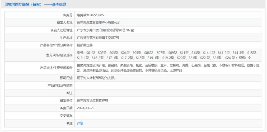 骶部固定器作为第一类医疗器械的管理要求与产品特性解析